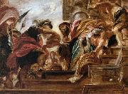 The Meeting of Abraham and Melchisedek Peter Paul Rubens